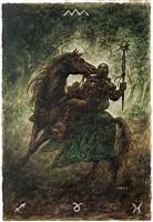 Luis Royo - Black Tarot - The Labyrinth Tarot, 48